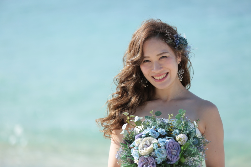 ダウンスタイル×瀬底ビーチ撮影