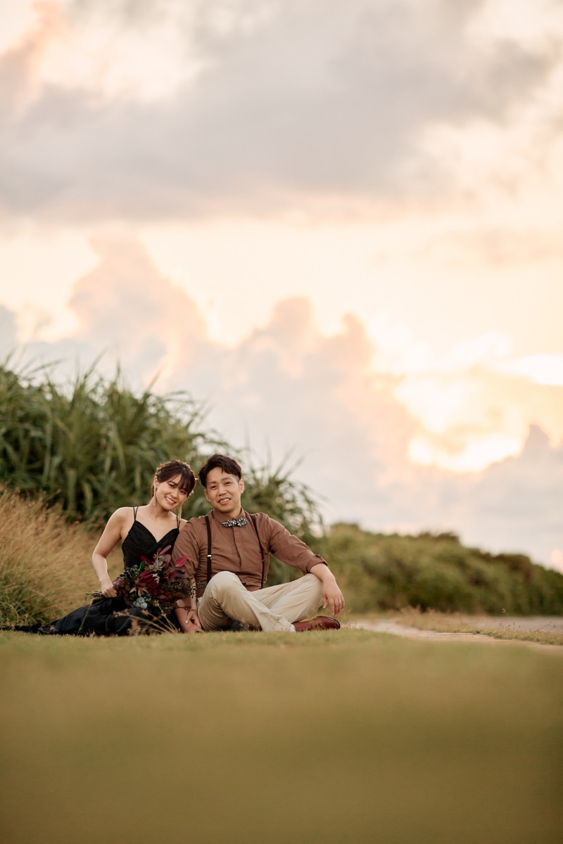 岬には緑もあったりします。