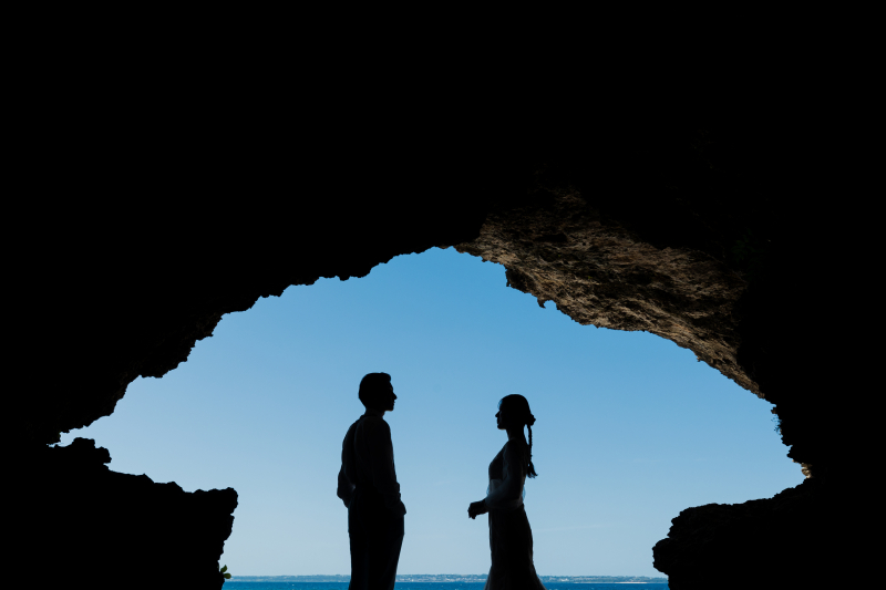 Wide shot,Silhouette