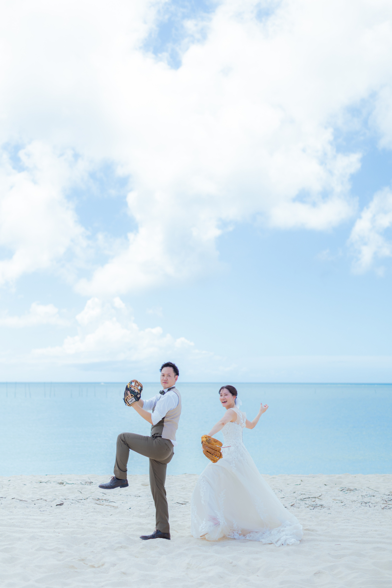 お持ち込みのグローブとボール