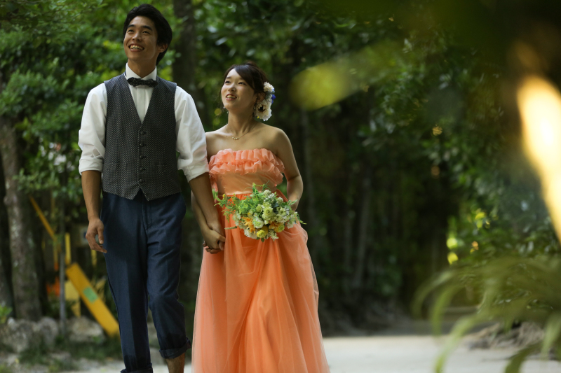 カラードレスに変えて