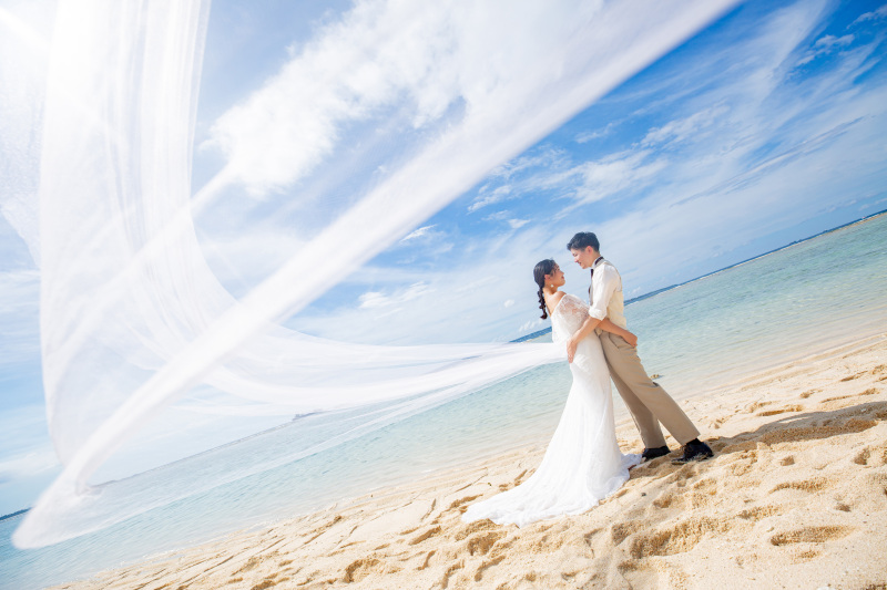 チュールをブワーーーっと