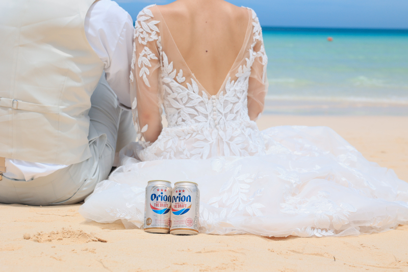 オリオンビール×海