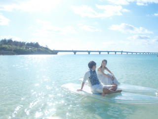 宮古島の綺麗な海でサップ！