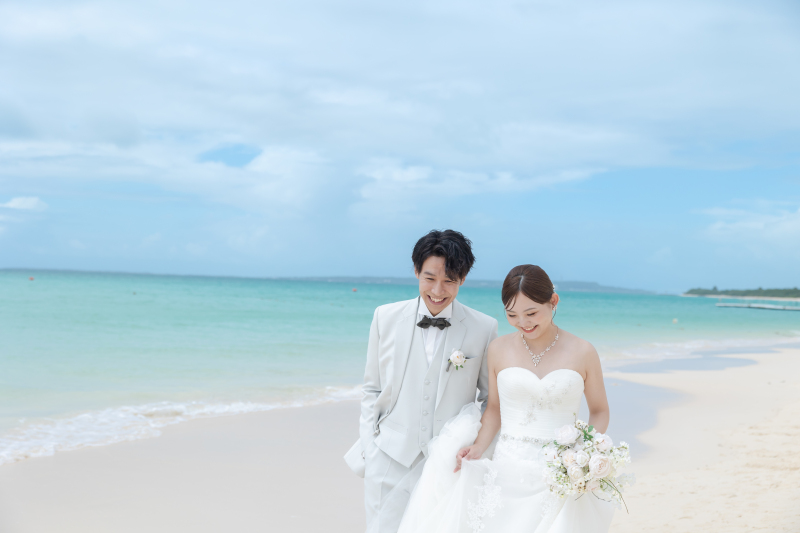 ビーチをお散歩♪