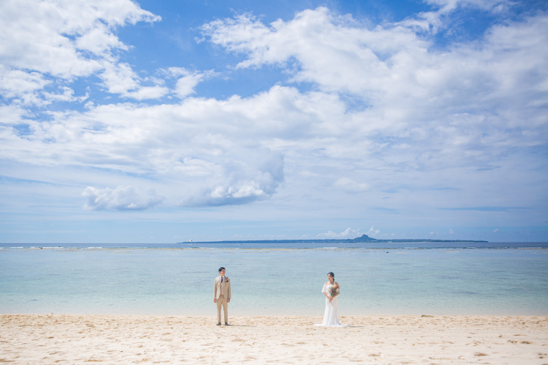 瀬底ビーチ撮影