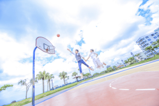 バスケットコート at アラハビーチ 