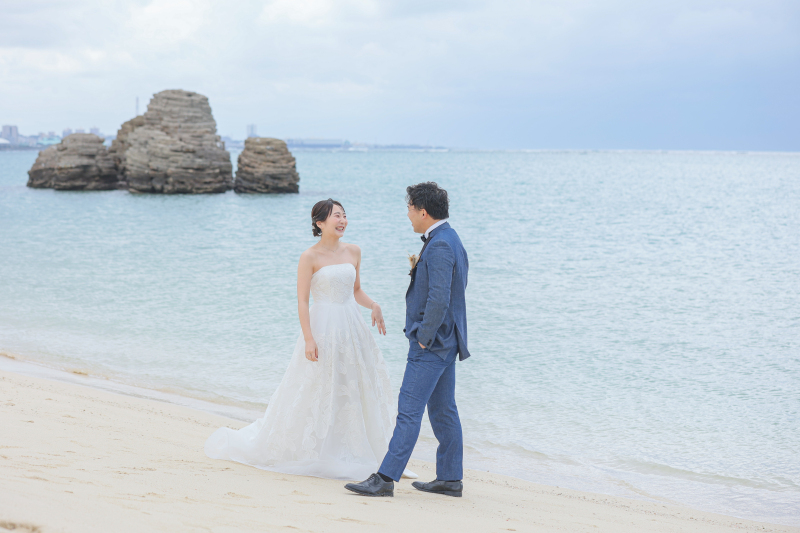 少し曇りな日のアラハビーチ