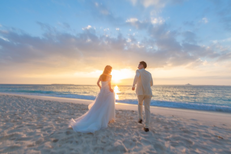 サンセットフォト【瀬底ビーチ】