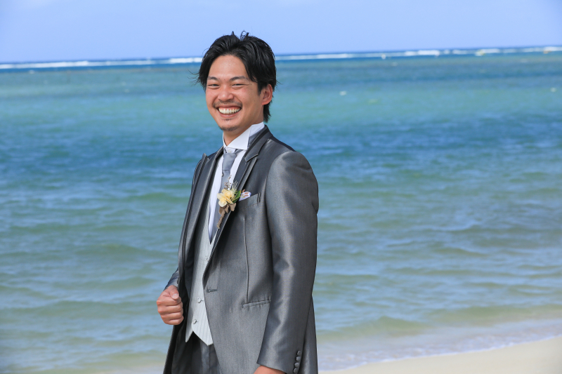 ご新郎様ソロカット