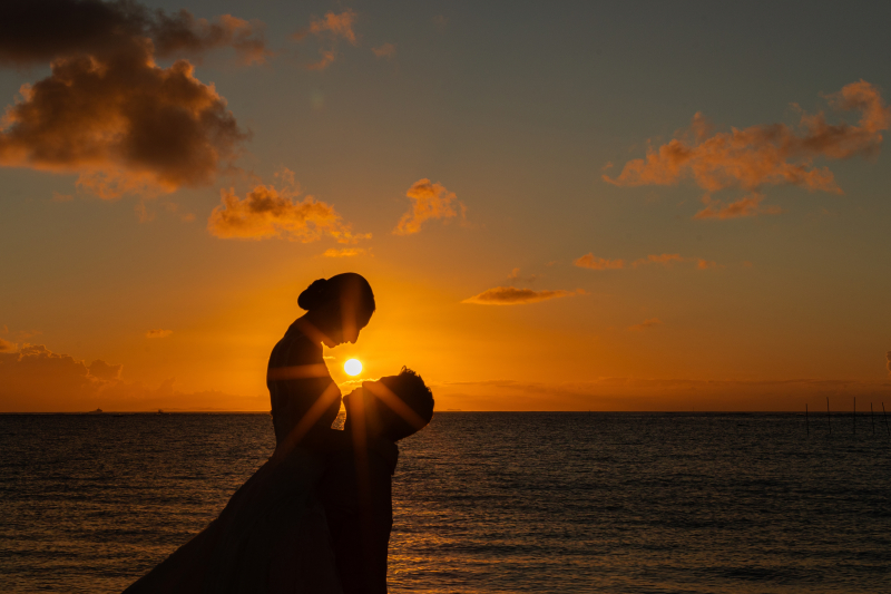 Beach&Chapel&Sunset