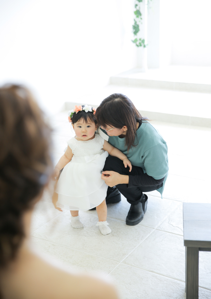 お２人が準備している間・・・