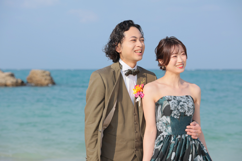 まずはビーチで撮影スタート!♪