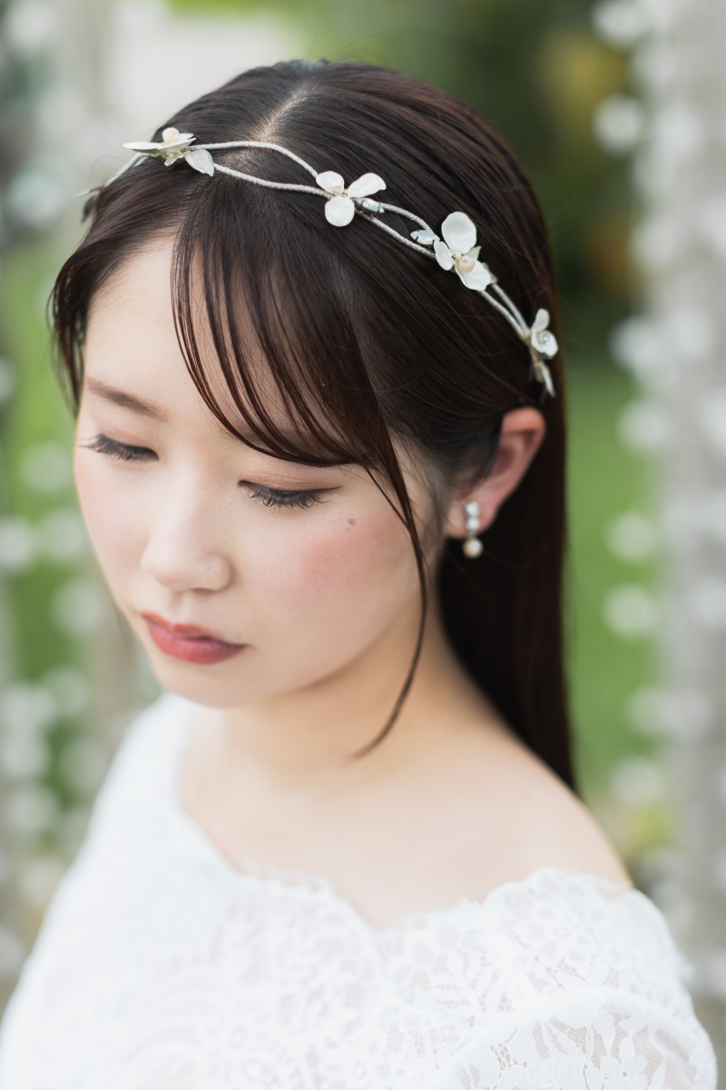 血色感のあるメイク