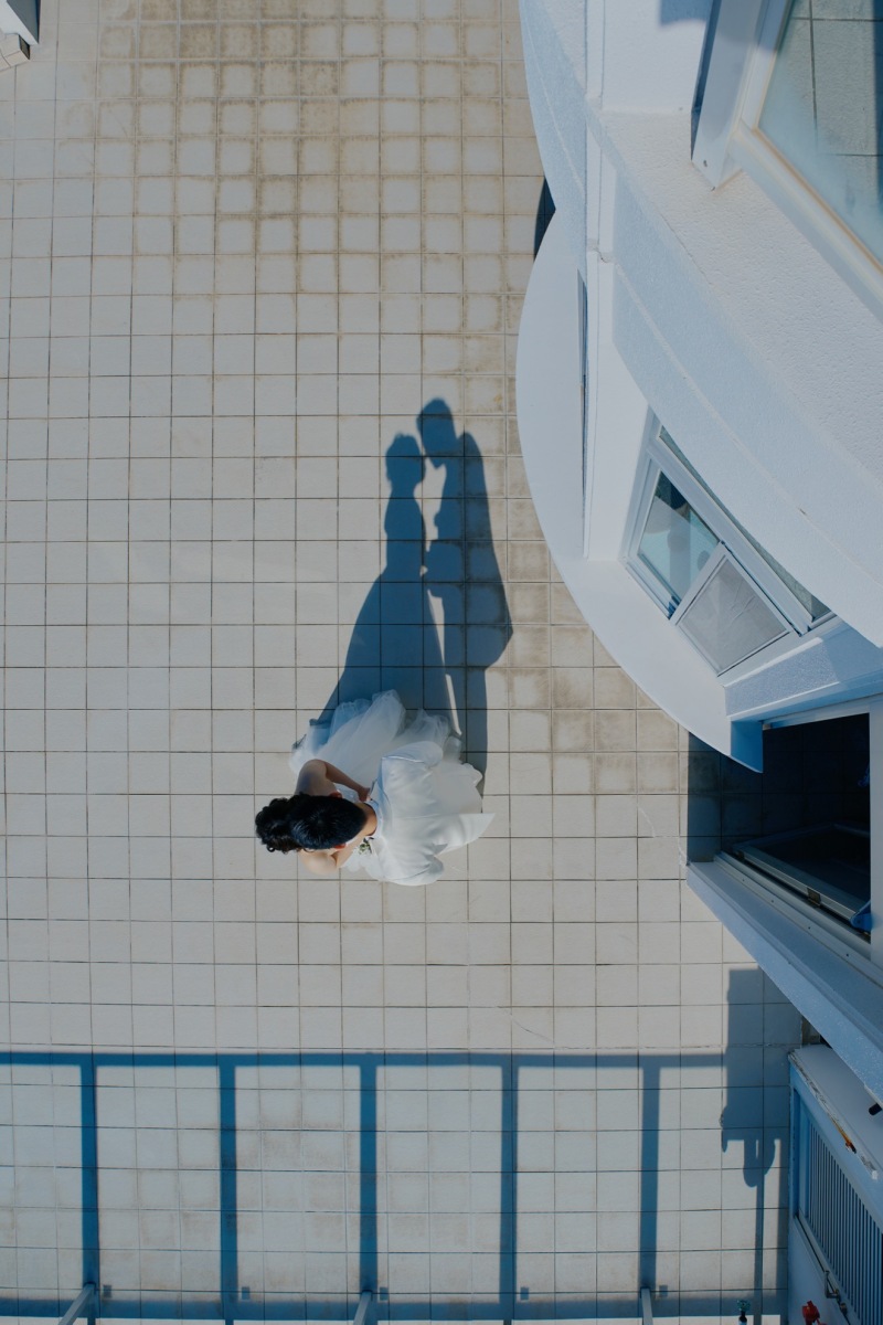 影のシルエット