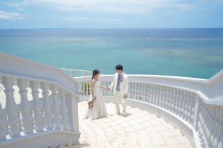 洋装ロケーション撮影