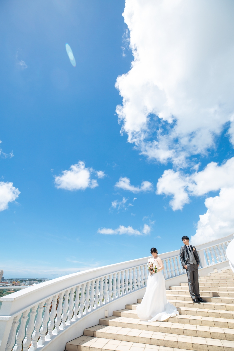 アラハビーチ日中・夕日