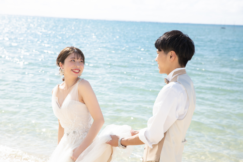 新郎さんがお手伝い?!