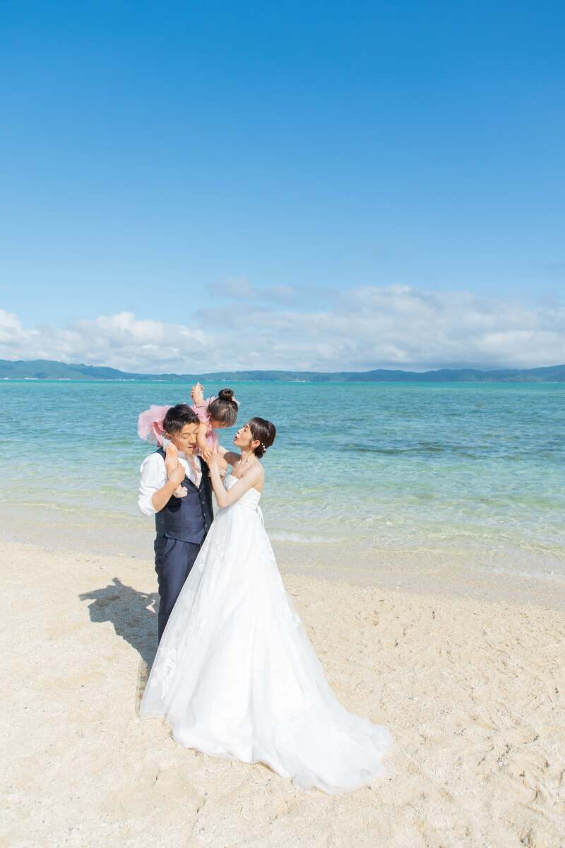 まずは広大な海と。