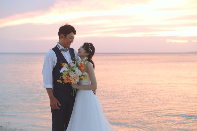 見つめ合う二人