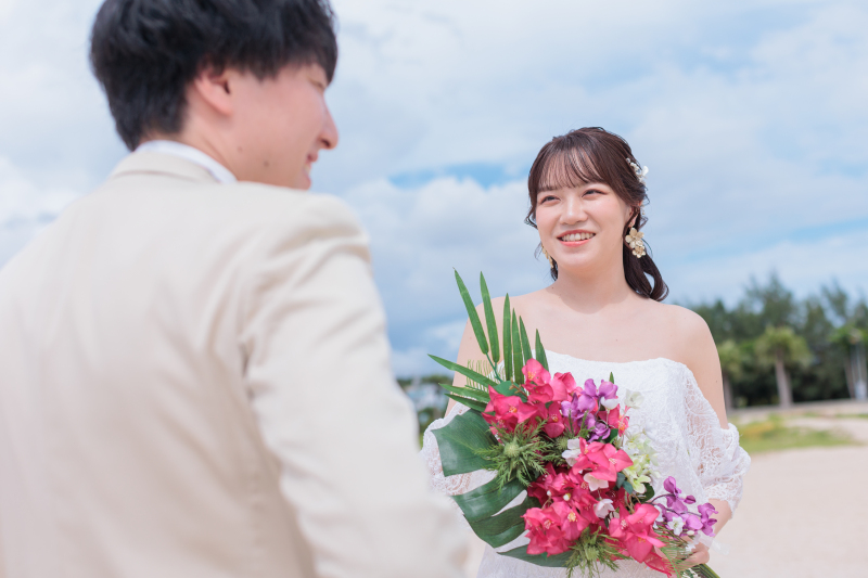 ご新婦様も対面