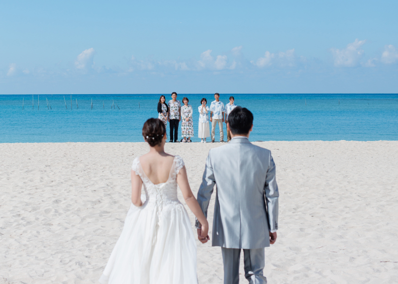 ご家族様と"一緒に"作るフォトウェディング