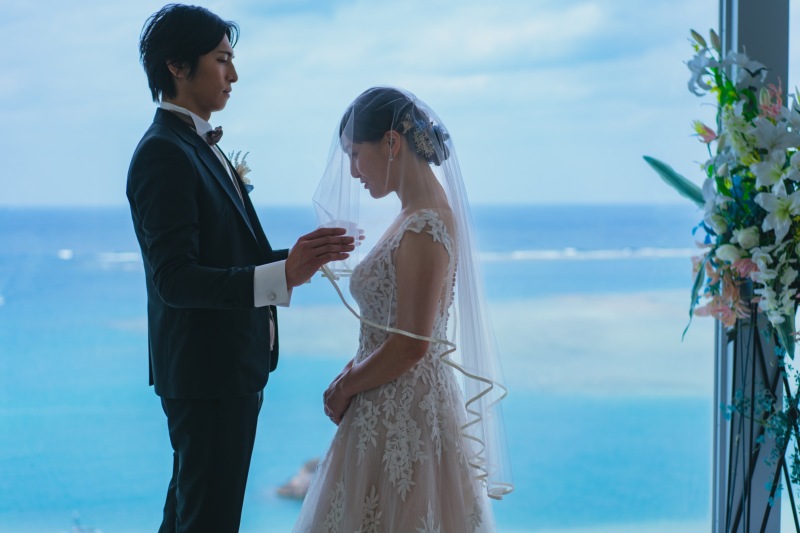 ベールアップシーン