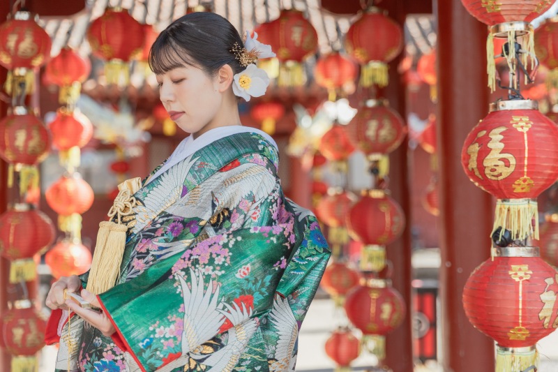 季節限定！ランタンに包まれるウェディングフォト