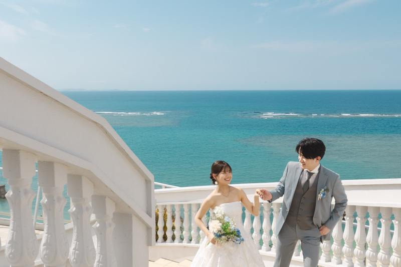 アラハビーチを一望。