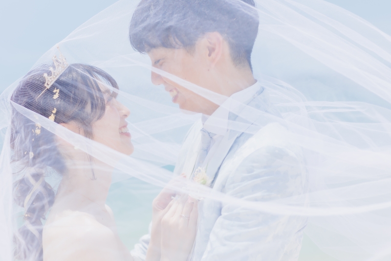 ベールを使って!