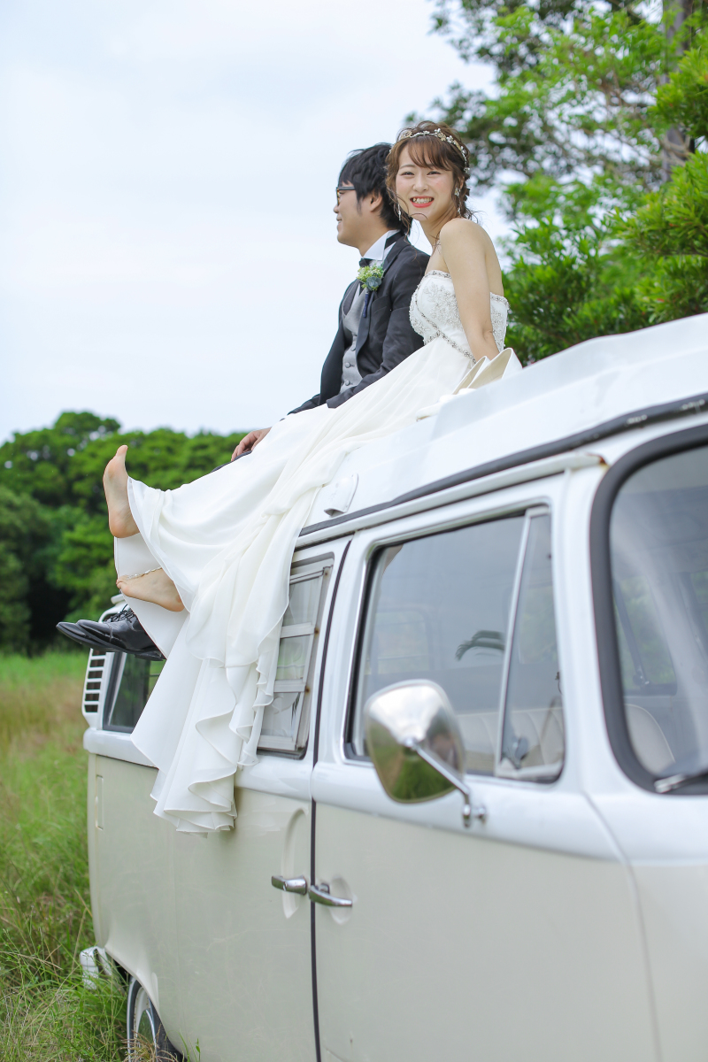 屋根の上は見晴らしが良い！