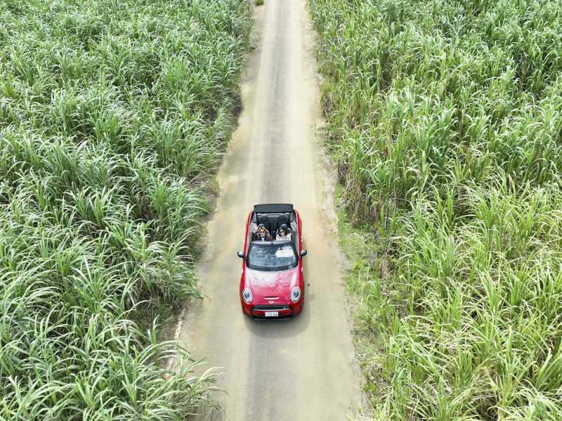 ドローン+オープンカー