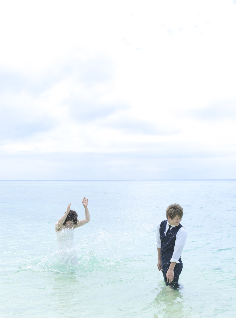 思う存分海を楽しむ！