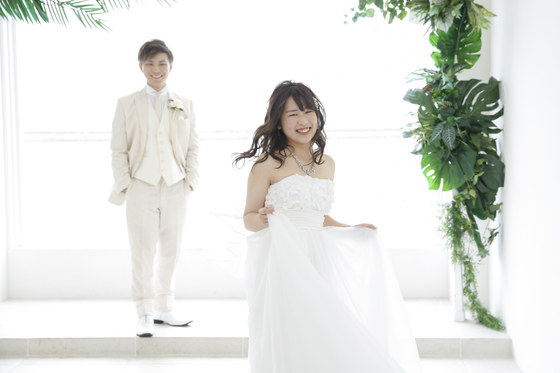 グリーンの葉がオシャレ