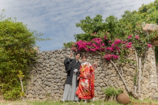 沖縄で和装も洋装も！