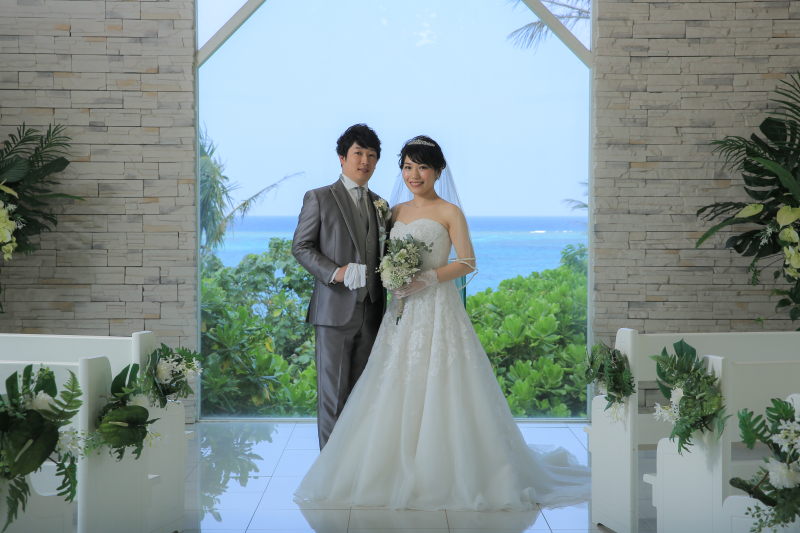 【#撮る結婚式】ムーンビーチチャペルフォト