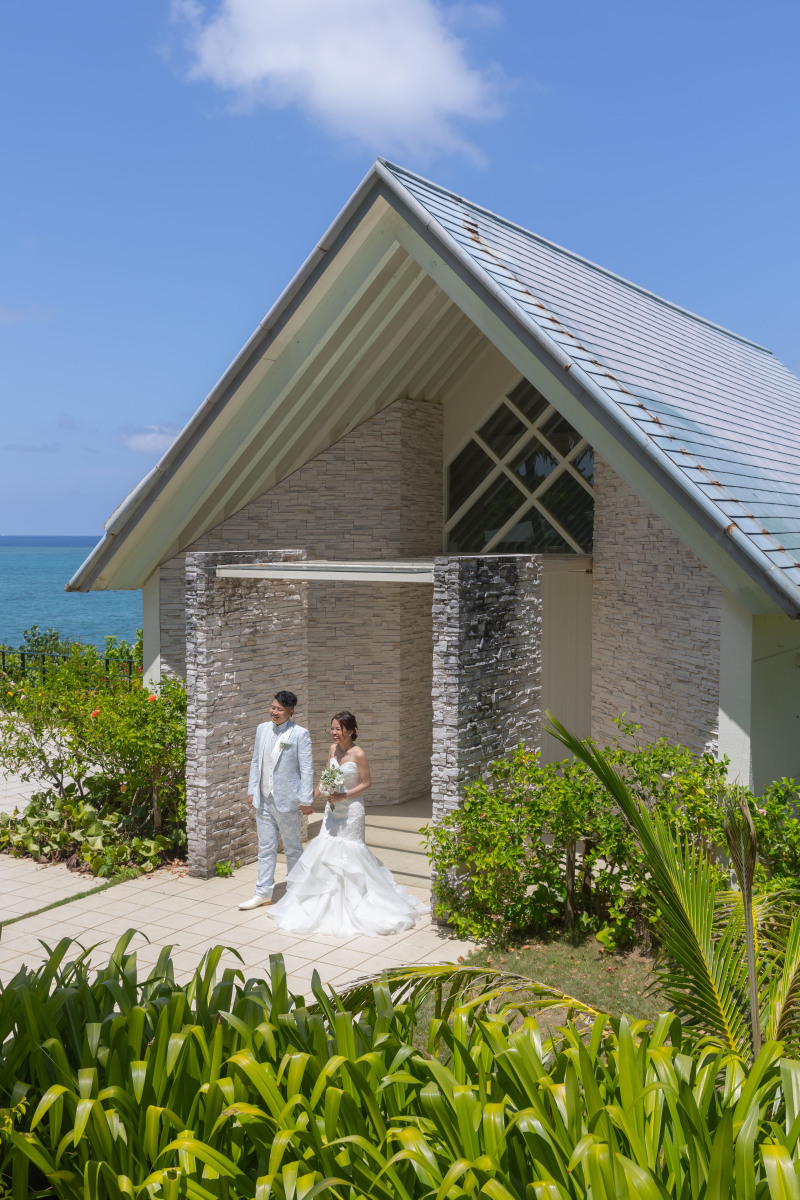 チャペルでも！緑でも！ビーチでも！