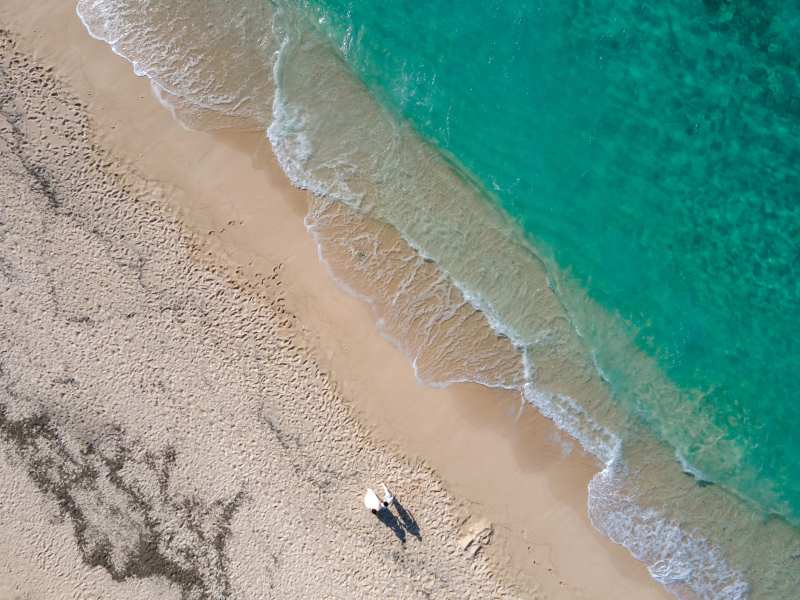 ドローンを使った撮影もできます