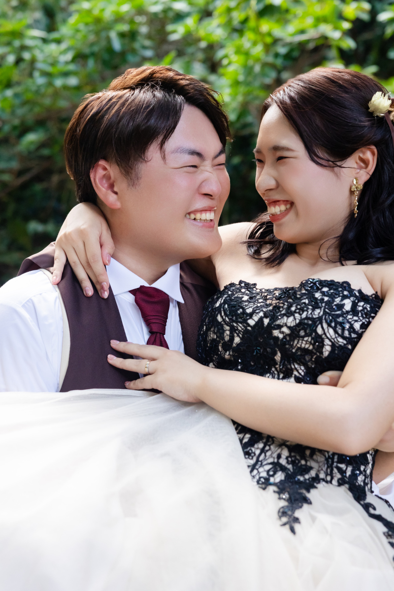 最後は再びお姫様だっこ!