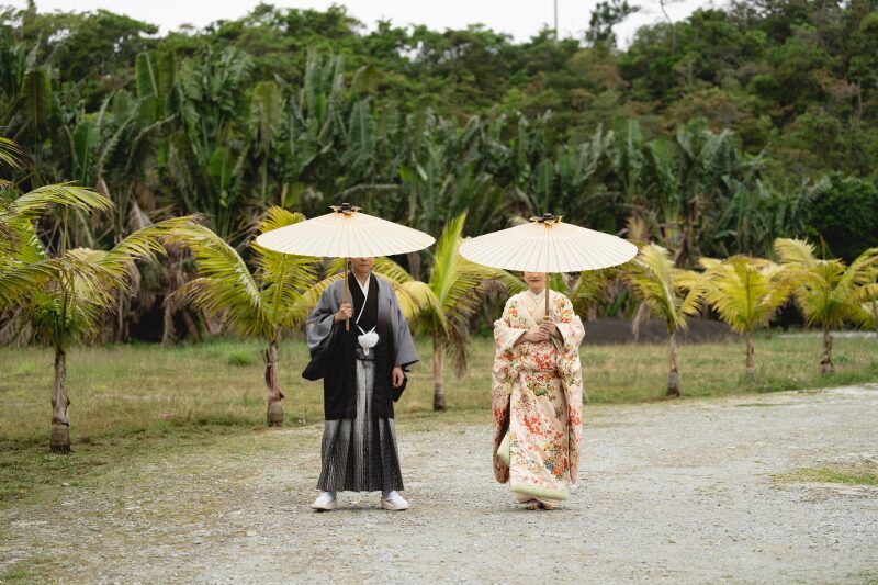 和装といえば和傘