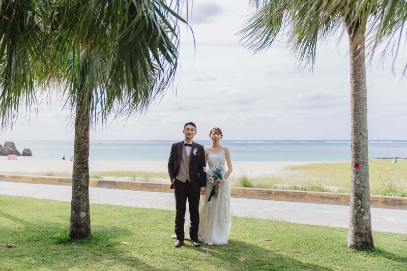 南国ムードたっぷりの一枚