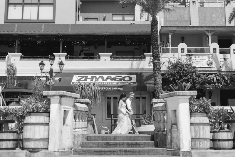 白黒が似合う場所