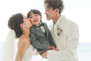家族で残すウェディングフォト!!