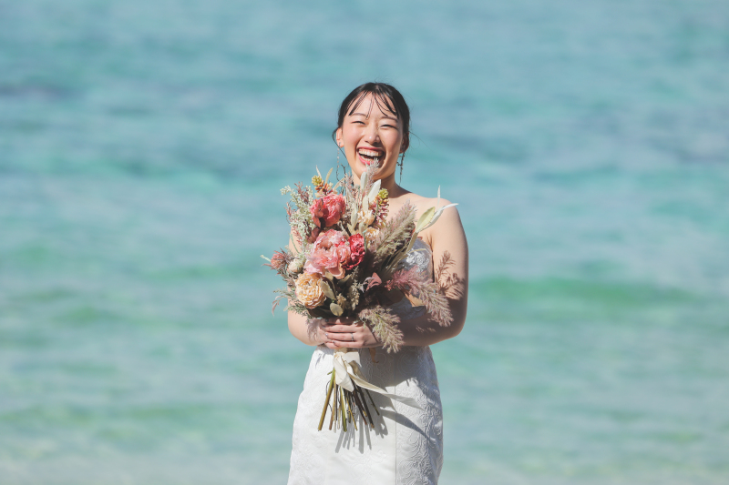 不意に撮れた笑顔