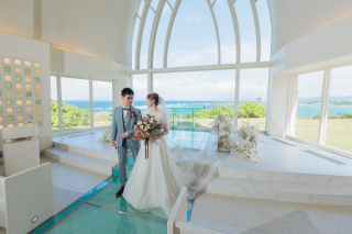 海が見えるチャペルで