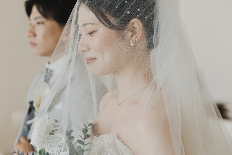 チャペルでの撮影。