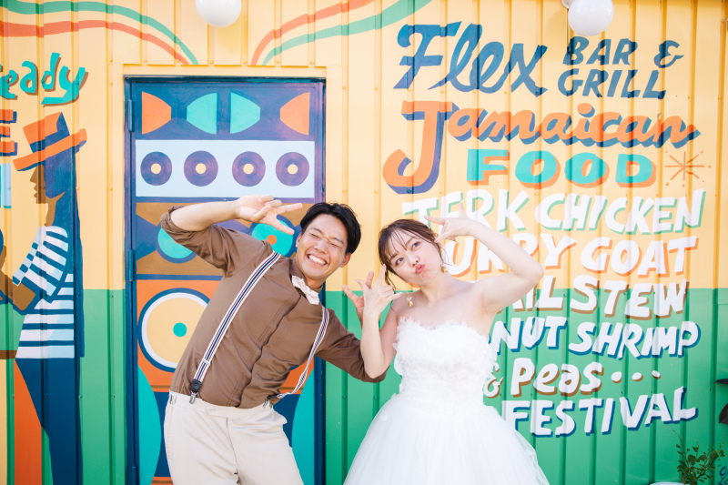 最後におふざけな感じも!