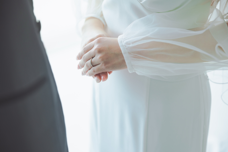 手元のクローズショット