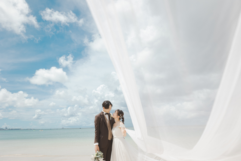 チュールと海と。