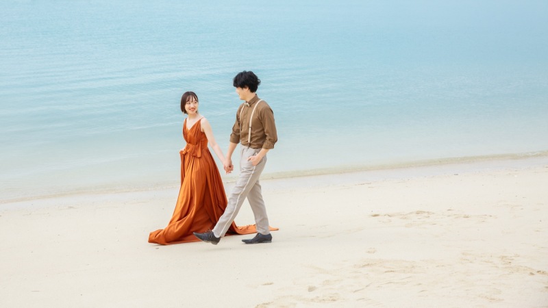 歩いてるお写真も